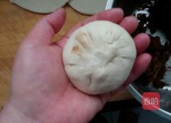 红豆芝麻饼的做法图解5