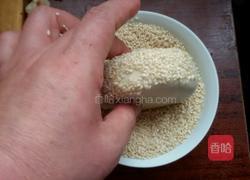 红豆芝麻饼的做法图解8