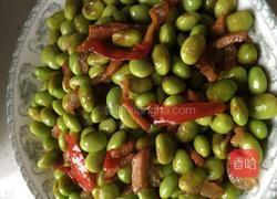 毛豆炒肉丝的做法图解6
