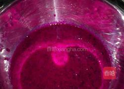 火龙果流心蛋糕的做法图解2