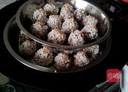 糯米珍珠丸子的做法图解9
