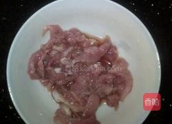 木瓜青椒肉丝配的做法图解3