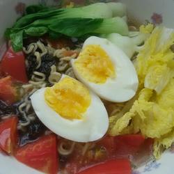 西红柿鸡蛋面的做法[图]