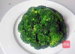 豆豉西兰花的做法图解3