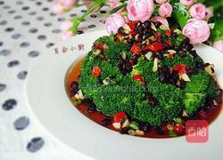 豆豉西兰花的做法图解7