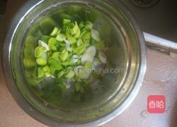 蒜苗腊肠蛋炒饭的做法图解2