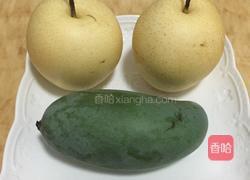 芒果雪梨汁的做法图解1