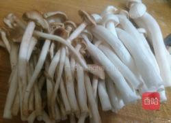 双菇扒生菜的做法图解2