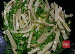 青椒豆干的做法图解2