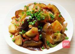 蒜香烧茄子的做法图解9