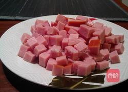火腿意粉的做法图解3