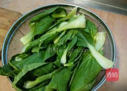 蒜蓉小油菜的做法图解1
