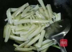 素炒藕条的做法图解5