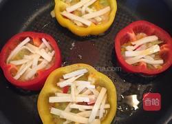 彩椒酿虾仁的做法图解7