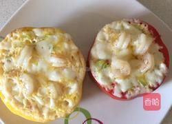 彩椒酿虾仁的做法图解10