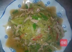 莴笋肉丝的做法图解3