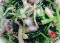 蘑菇青菜的做法图解5