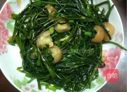 猪皮炒空心菜的做法图解5