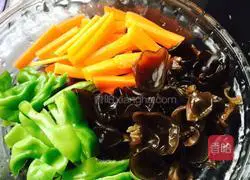 Vegetarian fried rice cake recipe illustration 2