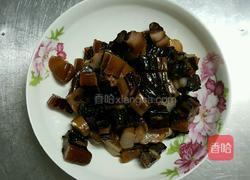 凉瓜炒腊肉的做法图解2