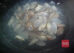 紫苏炒花甲的做法图解3