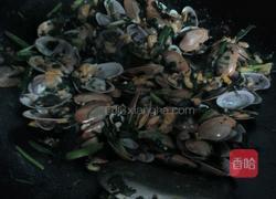 紫苏炒花甲的做法图解12