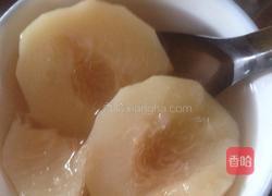 冰糖桃肉的做法图解4