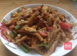 土豆炒油饼的做法图解11