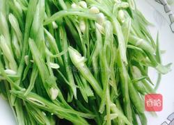 清炒刀豆的做法图解2