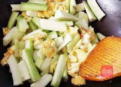 丝瓜炒鸡蛋的做法图解7