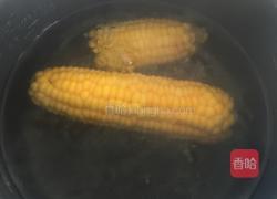 减肥午餐,玉米和苋菜炒鸡蛋的做法图解1