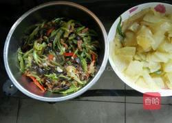 猪肉炒三丝的做法图解5