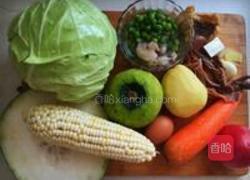 日式海鲜蔬菜锅加泰式冬阴功的做法图解1