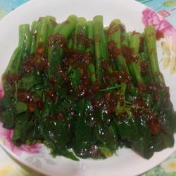 葱香菜心的做法[图]