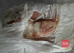 青菜香菇肉的做法图解1