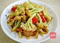 煸炒有机花菜的做法图解9