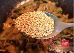 榨菜丝炒肉末的做法图解7