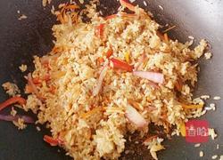 荷叶炒饭的做法图解9