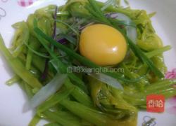 肉碎窝蛋黄花菜的做法图解6