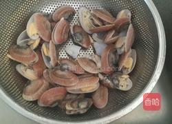 紫苏炒花甲的做法图解2