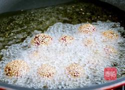 紫薯糯米芝麻球的做法图解11