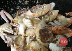 姜葱香辣蟹的做法图解5