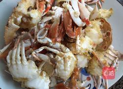 姜葱香辣蟹的做法图解6