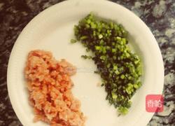 鸭蛋瘦肉饼的做法图解3