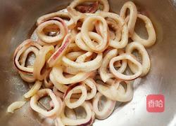 橄榄油炸鱿鱼圈的做法图解1