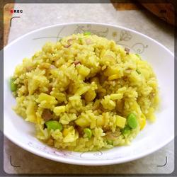 咖喱鸡肉炒饭的做法[图]