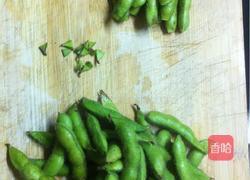 盐水毛豆的做法图解2