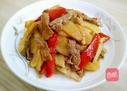 嫩姜炒肉的做法图解9