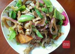 葱爆猪肝的做法图解5