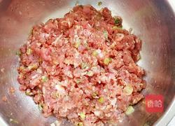 豇豆酿肉的做法图解2